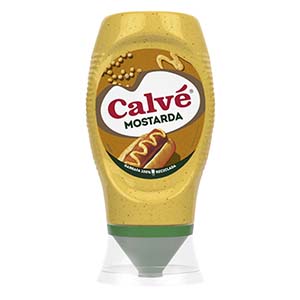 Mostarda CALVE Top Down 257gr
