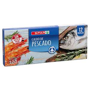 Caldo SPAR Peixe 12 Cubos