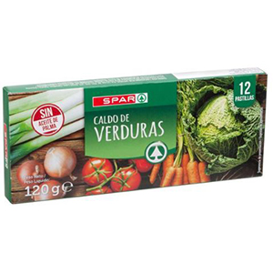 Caldo SPAR Legumes 12 Cubos