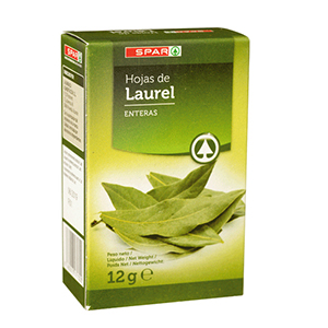 Louro SPAR Folha Pacote 12gr