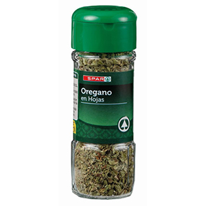 Oregaos SPAR Folhas Frasco 8gr