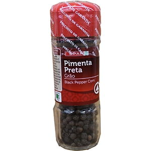 Pimenta SPAR Preta Grao Frasco 40gr