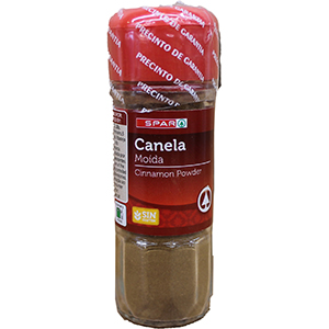 Canela SPAR Moida Frasco 30gr