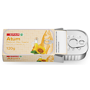 Atum SPAR Posta Oleo Vegetal 120gr