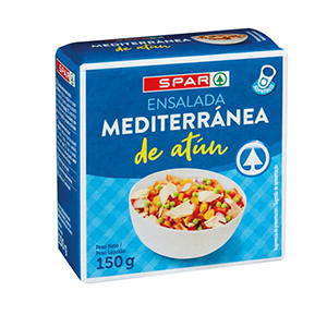 Salada SPAR Atum Mediterranea 150gr