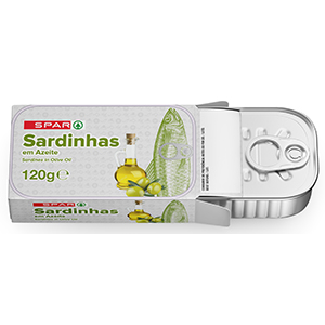 Sardinha SPAR Azeite 120gr
