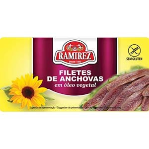 Anchova RAMIREZ Filetes Oleo 40gr