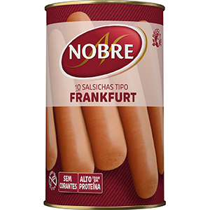 Sals NOBRE Frankfurt Lata 10un 250gr