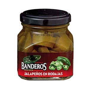 Pimento BANDEROS Jalapenho Fatiado 60gr