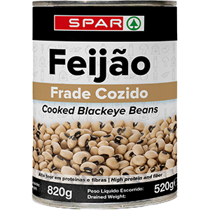 Feijao SPAR Frade Cozido Lata 850gr