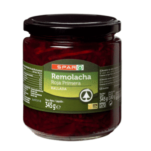 Beterraba SPAR Ralada Frasco 345gr