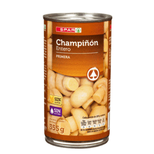 Cogumelos SPAR Inteiros Lata 355gr