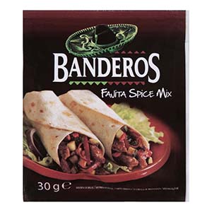Fajita BANDEROS Mix Picante 30gr