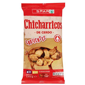 Snack SPAR Torresm Porco Bacon Ral 110gr