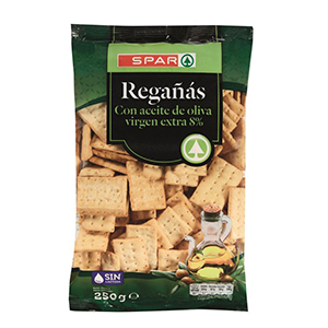 Snack SPAR Reganas Saco 250gr