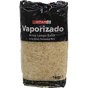 Arroz SPAR Vaporizado 1kg