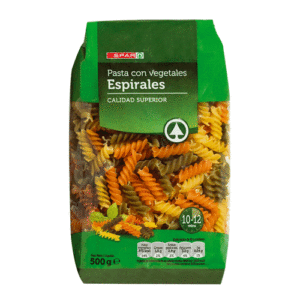 Massa SPAR Espirais C/Vegetais 500gr
