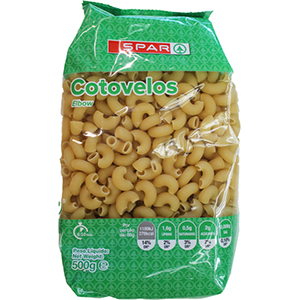 Massa SPAR Cotovelos 500gr