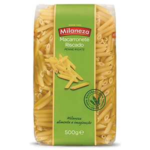 Massa MILANEZA Macarronete Riscado 500gr