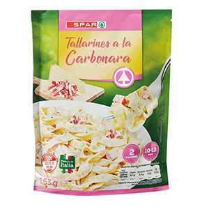 Macarrao SPAR Carbonara 163gr
