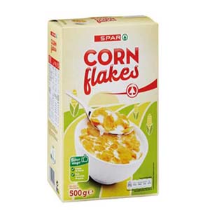 Cereais SPAR Corn Flakes 500gr