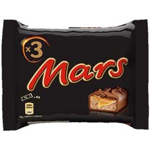 Choc MARS Pack 3x45gr