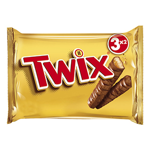 Choc TWIX Pack 3x50gr