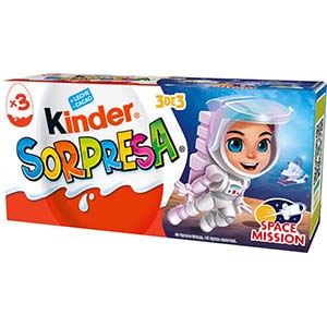 Ovo Chocolate KINDER Surpresa T3 3x20gr