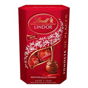 Bombons LINDOR Cornet Leite 75gr
