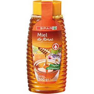 Mel SPAR Flores Antigota Frasco 500gr