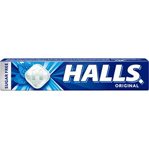Rebu HALLS Eucalipto S/Acucar 32,4gr