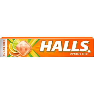 Rebu HALLS Vita C Sab Citr S/Ac 32,4gr
