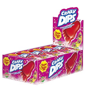 Chupa CHUPA CHUPS Crazy Dips Morango un