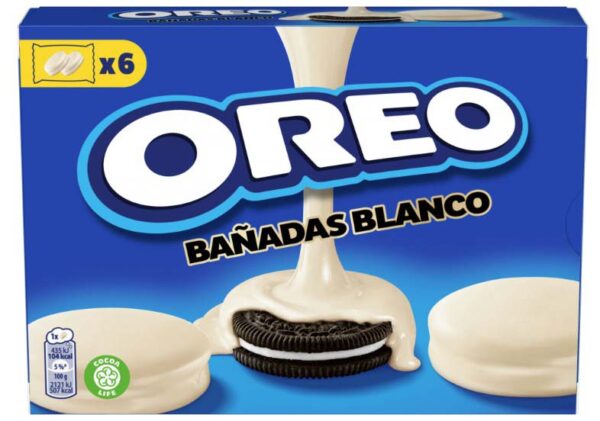Bolacha OREO Banhada Chocolate Branco 246gr