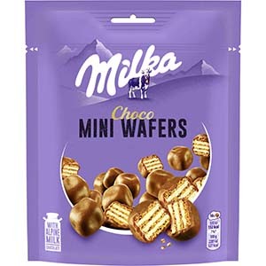 Bolacha MILKA Mini Wafers 110gr
