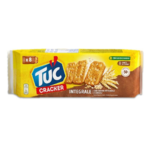 Bolacha LU TUC Cracker Integral 267gr