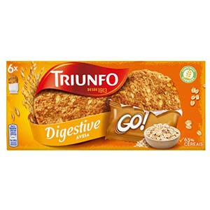 Bolacha TRIUNFO Digestive Go Aveia 171gr