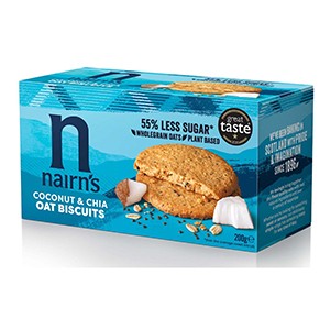 Bolacha NAIRN's Coco Chia 200gr