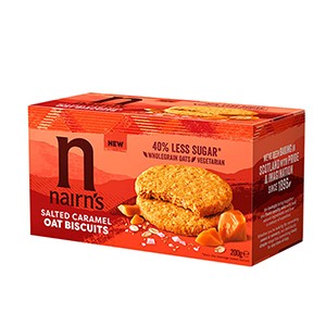 Bolacha NAIRN's Caramelo Salgado 200gr
