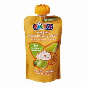 Pure Fruta PASITOS Maca Pess Pera 120gr