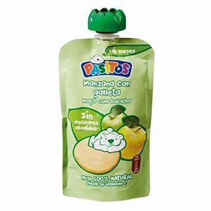 Pure Fruta PASITOS Bolacha 120gr