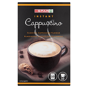 Cappuccino SPAR 10x12,5gr