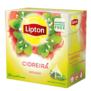 Cha LIPTON Pyramid Cidreira 20 Saq