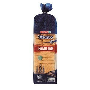 Pao Forma SPAR Familiar 820gr