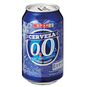 Cerveja SPAR S/Alcool Lata 0,33lt