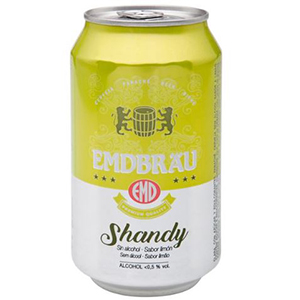 Cerveja EMDBRAU S/Alc Limao Lata 33cl