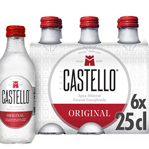 Agua CASTELLO C/Gas 25cl