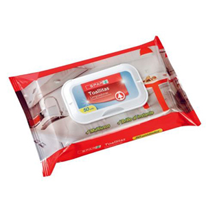 Toalhitas SPAR Multiusos 50un