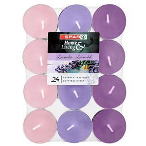 Vela SPAR Perfumada Lavanda 24un
