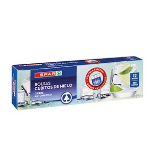 Sacos Cubos Gelo SPAR 12un